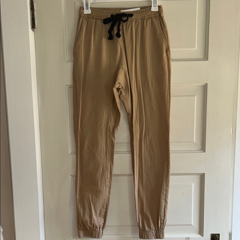 Men's/Teen Tan Jogger Pants